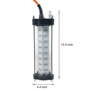 300W Led Fishing Light IP68 360 Degrees Underwater Led Fishing Light Outdoor Waterproof Retro Tent Lamp Fishing