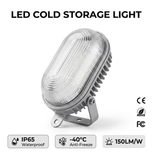 Low Temperature Resistant Emergency LED Cold Room Light IP65 Waterproof High CRI 95 Dimmable Freezer Garage Industrial Lighting
