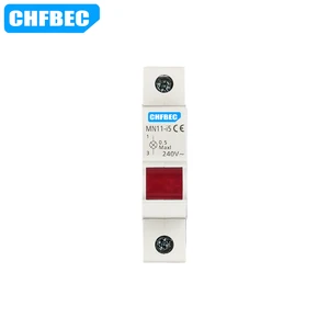 Equipment LED 18mm Red Color pilot Lights Indicator for Circuit Breaker