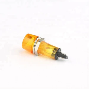 Yongxing ZD Series 12vdc Red Indicator Light 7mm 10mm Equipment Led Indicator Light Manufacture