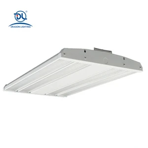 White Rectangle Warehouse Led Linear High Bay Light 80W