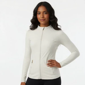 Spring Summer Yoga Tops Breathable Quick Dry Sports Jacket