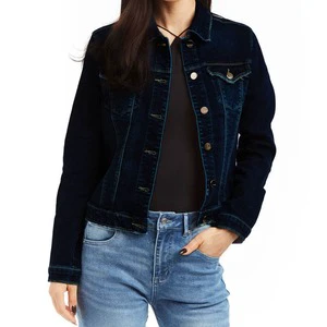 Women's Denim Jacket Long Sleeve Fashionable New Arrival Trendy Design Wholesale Price