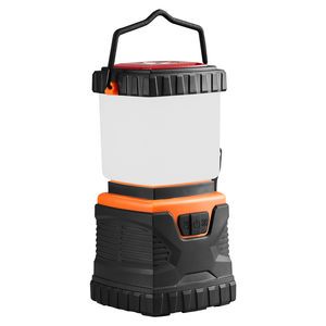 All-in-One 1000LM LED Camping Lantern 360 Degrees Illumination 4 Lighting Modes Battery Powered Robust Flashlight for Outdoor