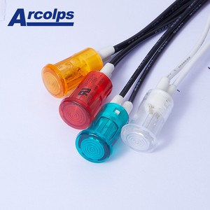International Standard Plastic Indicator Light with KEMA Approval IP65 Rated 6-380V for Global Commercial & Industrial Use