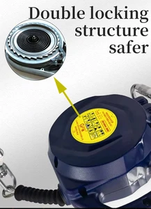 High Strength Self-Retracting Lifeline with Integrated HANDLE Retractable Fall Arrest Protection Safety Construction Gear