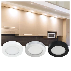 ETL CE Listed Ultra Thin LED Puck Light Mini Down Light Under Cabinet Lighting