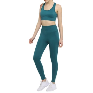 Premium Quality Women's Yoga Set with Breathable Fabric Elastic Waist Front Logo 2-Piece Design for Workout & Daily Fitness