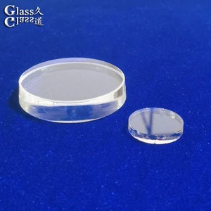 JGS1 JGS2 Quartz Glass Lens UV Fused Silica Optical Lens For Industrial Laser