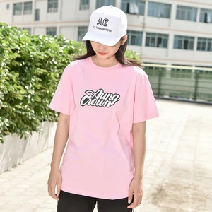 Custom Vintage Clothes Tshirts Women's Oversized Plus Size Silk Screen Printing T-shirts Women T Shirts
