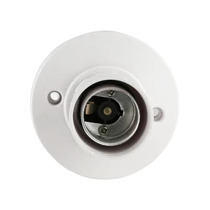 High Temperature Fireproof Copper Lamp E27 Screw Electric Powered Light Bulb Socket Bulb Holder Lamp Holder