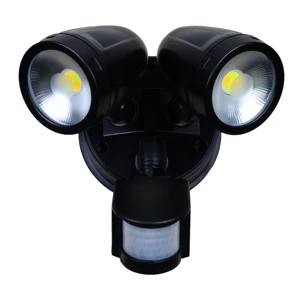 13w*2 Modern Home Smart Led Night Light Security Motion Sensor Light Ip65 Twin Heads Outdoor Security Lamp for Garden Garage