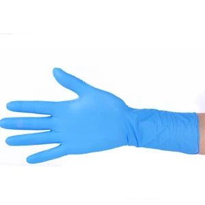 High Flexibility Comfortable 15 Gauge Grey Nitrile Garden Construction Work Gloves 5MIL Textured Fingertips Safety Anti-Slip