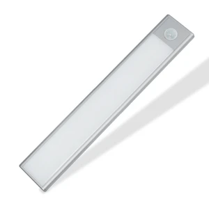 Smart Led Night Light Human Infrared Induction Sensor Light Recharging Lamp LED Wardrobe Cabinet Lights