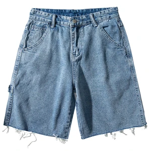 Men's Denim Jeans High Quality Summer Denim Shorts Male Jeans Men Short Pants Young Custom Jeans Causal Short