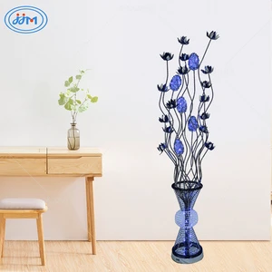 OEM ODM Manufacturing Large Aluminum Iron Standing Light Hotel Villa Home Interior Decoration LED Floor Lamp