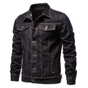 Casual Winter Men's Denim Jackets Breathable Button Detail 100% Cotton Eco-Friendly Waterproof High Quality Price