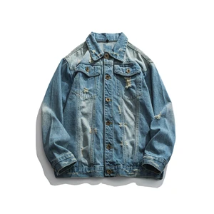 Mens Denim Jacket Versatile Casual Layer with Timeless Design and Long Lasting Quality High-volume garment factory Wholesale