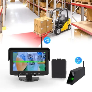 MCY IP67 Waterproof Wireless Camera Forklift Laser Light Safety System For Warehouse Electric Forklift