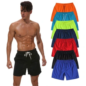 2025 Men's 3XL Quick Dry Beach Shorts 14 Colors Swim Trunks With Mesh Lining Cargo Surfboard Blank Swimwear for Bathing