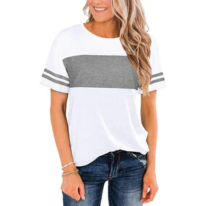 Color Plus Sized Women's T Shirts in High Quality Breathable Quick Dry Customized OEM Service women's t-shirts with cheap price