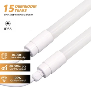 Refrigerator Cooler Freezer Tube Linkable 2FT 4FT IP65 Waterproof T8 LED Tube Light