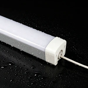 5FT High Lumen LED Linear Light LED Tri-proof Light Aluminum+PC IP67 DALI Dimmable for Warehouse & Cold Storage 40W 100W-120W