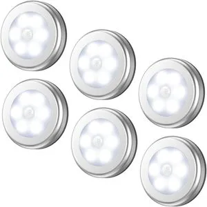 Waterproof Induction Sensor Led Lamp Motion Sensor Night Lights Battery Powered LED Staircase Light Closet Light