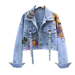 OEM Services Men and Women's Denim Jacket With Superior Quality Cheap Price Own logo Printed Facilities Unisex Denim Jacket
