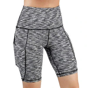 High Quality Women Casual Sport Shorts Plus Size High Waist Polyester/Cotton