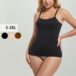 Seamless tank Top Bodysuit Vest With Tight Fit Waist Slimming for Women
