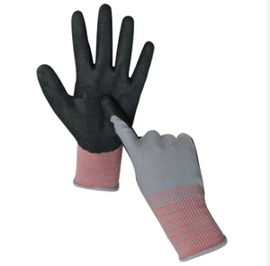 Manufacturer Wholesale Construction Industry Labor Protection Gloves Anti-Cut Nitrile Coated Safety Work Gloves