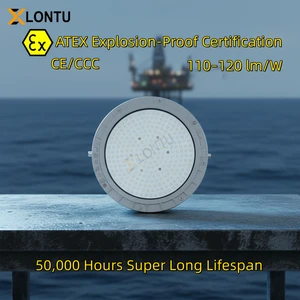 ATEX 70W IP65 Explosion Proof High Bay Light Mean Well Driver Marine - Lontu