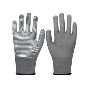 Factory Direct Labor Protection Gloves PVC Wear-resistant Breathable Handling Non-slip Made in China