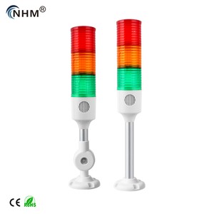NHM Professional Manufacturers Three-layer signal Lamp 12V 24V Led Condition signal Light for CNC Machine Tool Warning Light