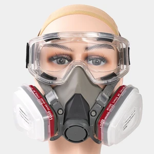 Manufacturer Direct Gas Mask Manufacturer Safety Gas Mask Used for Dust and Steam Prevention