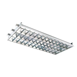 CE CCC RoHS T5 Recessed Mounted Fluorescent Grille Lamp Lighting