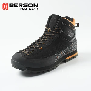 Unisex All Season Outdoor Light Trail Running Waterproof Breathable Suede Mesh Upper High Ankle Protection Hiking Shoes