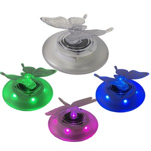 LED Floating Light Solar RGB Butterfly Dragonfly Water Float Lamp Outdoor Garden Swimming Pool Night Light Fountain Pond Decor