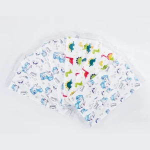 Custom Pattern Printed Disposable Face Mask Non-Woven 3 Layer Protective Mask with Soft Earloops Wholesale