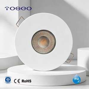 Modern Living Room Indoor Lighting GU10 Trimless Recessed LED Downlight IP65 Adjustable Ceiling Spot Light