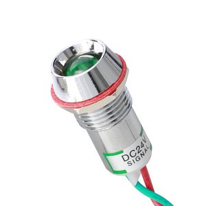 6 MM Kitchen Machine Indicator Light Led Metal Indicator Light pilot Lamp signal Equipment Power Lamp 3v6v12v24v36v220v