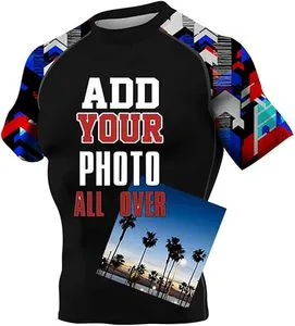 High Quality Custom Made Long Sleeve RashGuard for Men for BJJ MMA Jiu-Jitsu-Breathable Quick-Dry Sun Protection Clothing