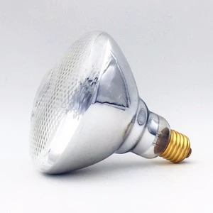 Guanyi Warm White IR Chick Brooder Lamp High Quality Rated 110-130V/220-240V Farm Use Red Light Therapy 1.5m IR Distance