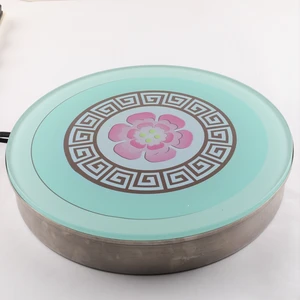 IP67 Color Changing square 300MM Round Recessed Ground Street Floor Paver 10W Led Underground Brick Light for Road