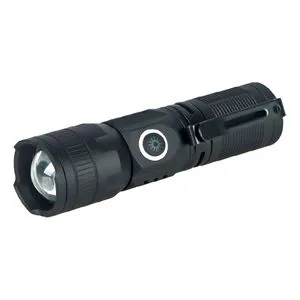 Mini LED Flashlight Type C USB Rechargeable Zoom