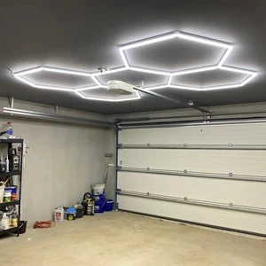 5 Honeycomb Hexagonal LED Linear Light DIY Workshop Barber Light for DIY Projects and Professional Workspaces