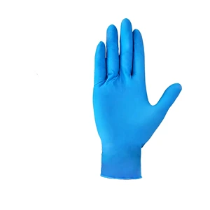 Finish Nitrile Dipped Gloves Disposable Industrial Work Gloves Oil Proof Water Resistant