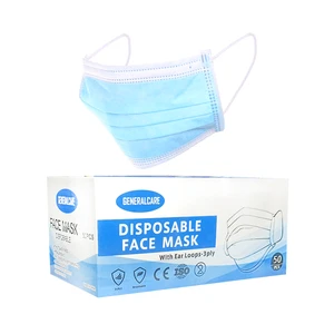 Best Quality Disposable 3-Ply Protective Facemask with Earloop Respirators & Masks