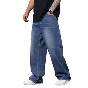 Men Denim Pants Classical Design Fashion High Quality Plus Size Clothing Men Jeans Straight Slim Fitted Stretchy Men Denim Pants
